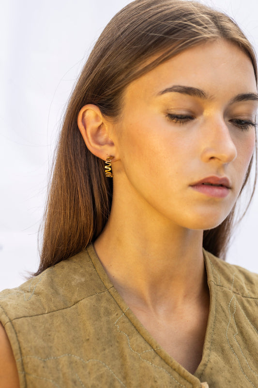 Earrings Vena - Sunlit