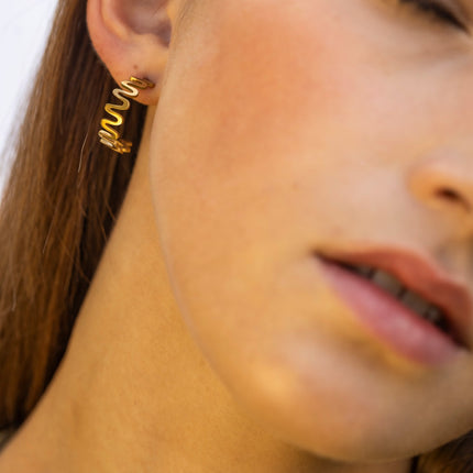 Earrings Vena - Sunlit