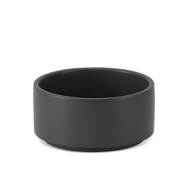 Vuku Ceramic Bowl - Black 