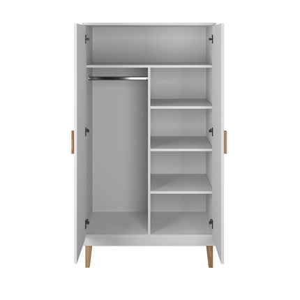 Wardrobe Kubi - White