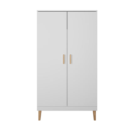 Wardrobe Kubi - White