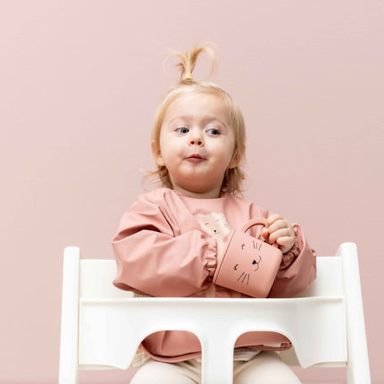 Waterproof Long Sleeve Bib - Mrs. Cat