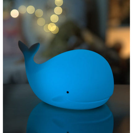 Whale Silicone Lamp with Remote
