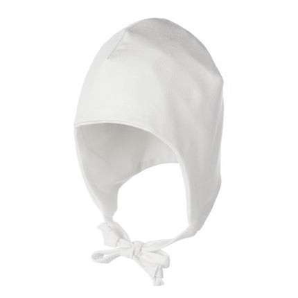 White Cotton Baby Hat