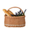 Wiborada Shopping Basket With Wicker Handle