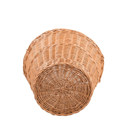Wicker Basket For Garden And Firewood, 30L