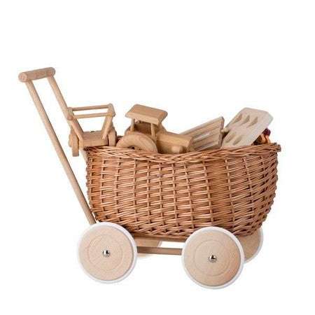 Wicker Toy Trailer 