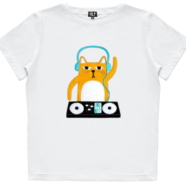 Women’s DJ Cat T-Shirt