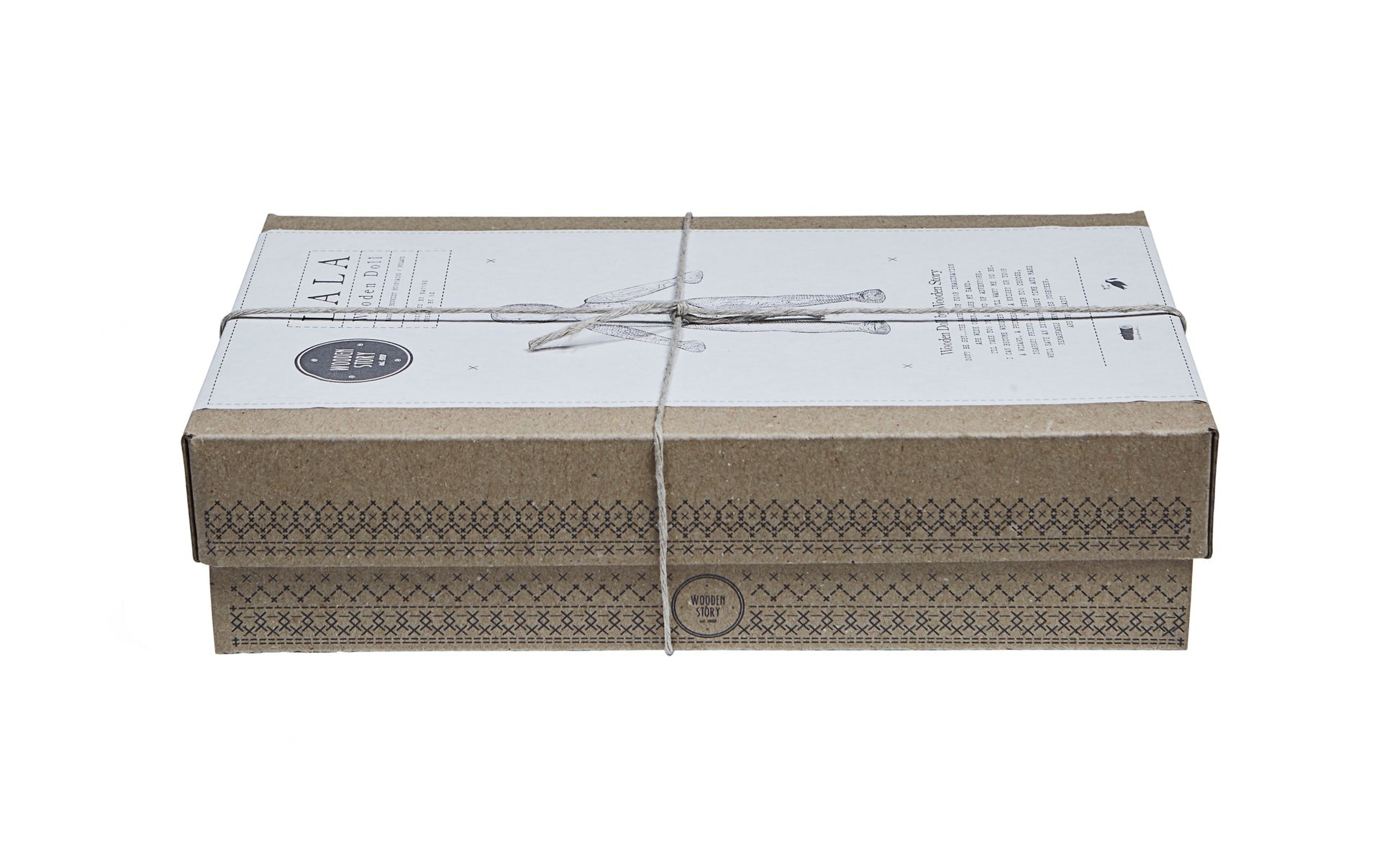 Wooden Beech Doll with Dress