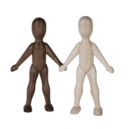 Wooden Beech Doll with Dress