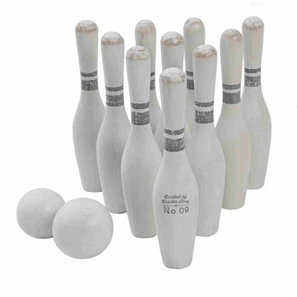 Wooden Bowling Pins - Vintage