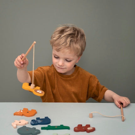Wooden Fishing Game - Trixie Baby Animals