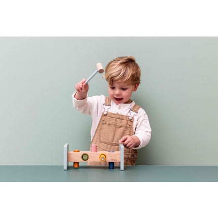 Wooden Hammer Bench - Trixie Baby Animals