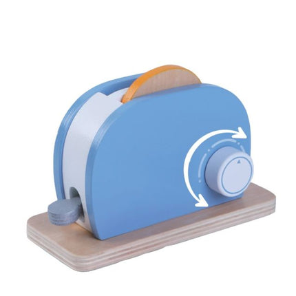 Wooden Small Toaster Set