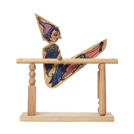 Wooden Toy Acrobat Boy