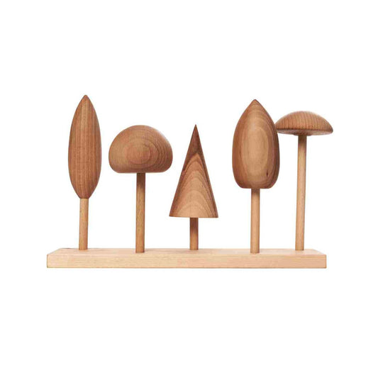 Wooden Tree Crown Puzzle 