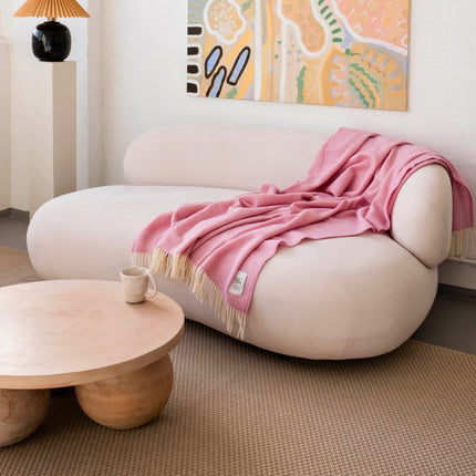 Mira wool throw