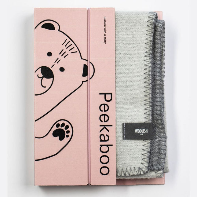 Merino baby blanket - Teddy
