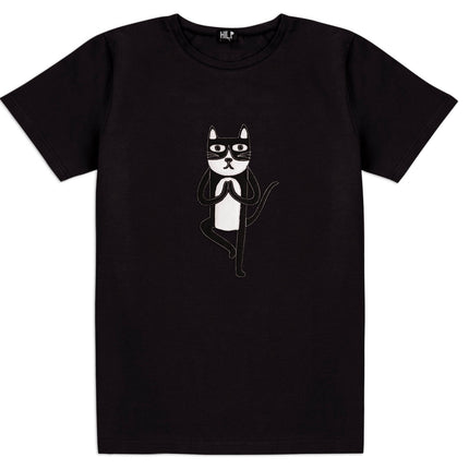 Men’s Yoga Cat T-Shirt