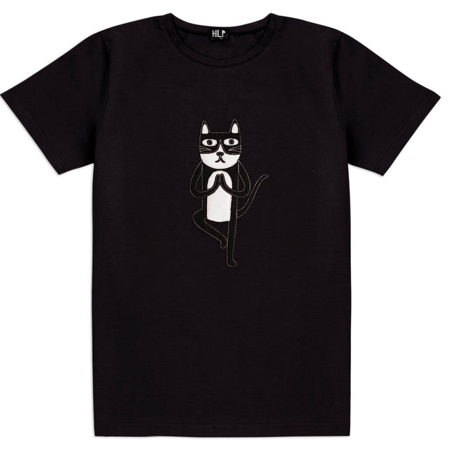 Men’s Yoga Cat T-Shirt