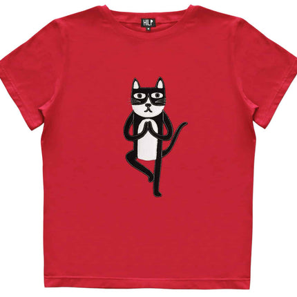 Women’s Yoga Cat T-Shirt