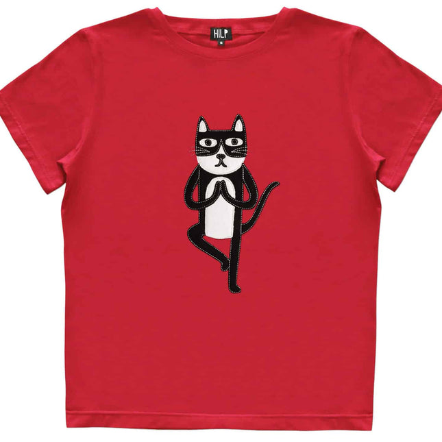 Women’s Yoga Cat T-Shirt