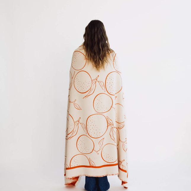 Yuna cotton throw