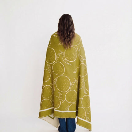 Yuna cotton throw