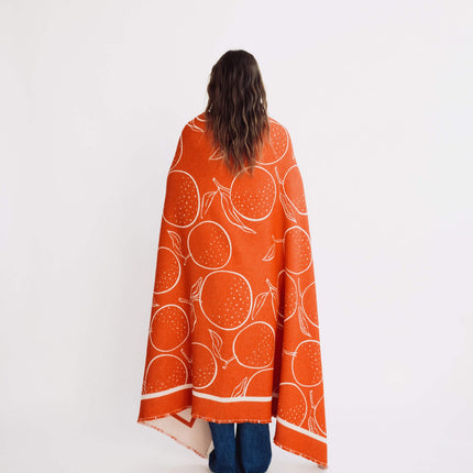 Yuna cotton throw