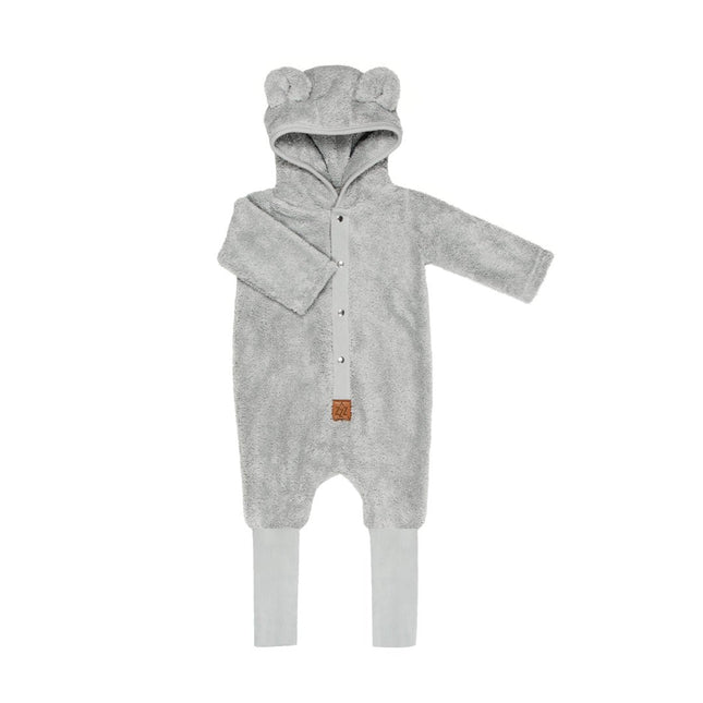 Eared Jumpsuit for Babies and Kids - Fuzzy Grey - LoveStyle World